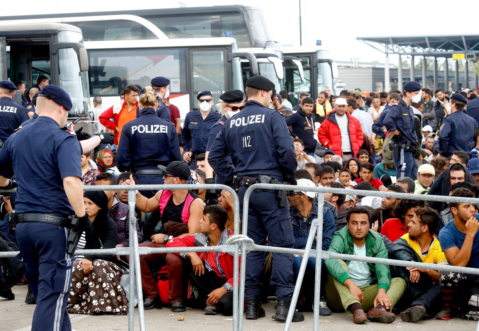 Rakousko - uprchlíci - 14.9.2015