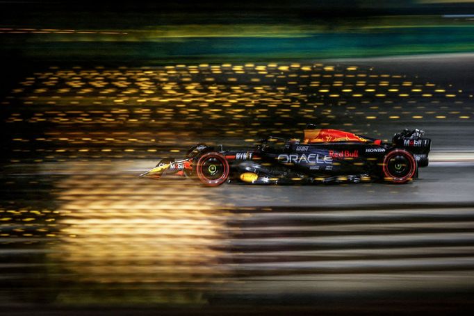 Formula One F1 - Bahrain Grand Prix - Bahrain International Circuit, Sakhir, Bahrain - March 1, 2024 Red Bull's Max Verstappen during qualifying REUTERS/Hamad I Mohammed