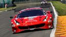 Ferrari týmu Scuderia Praha při dvanáctihodinovce ve Spa-Francorchamps