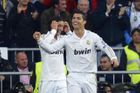 Real Madrid slaví titul, Ronaldo provokoval