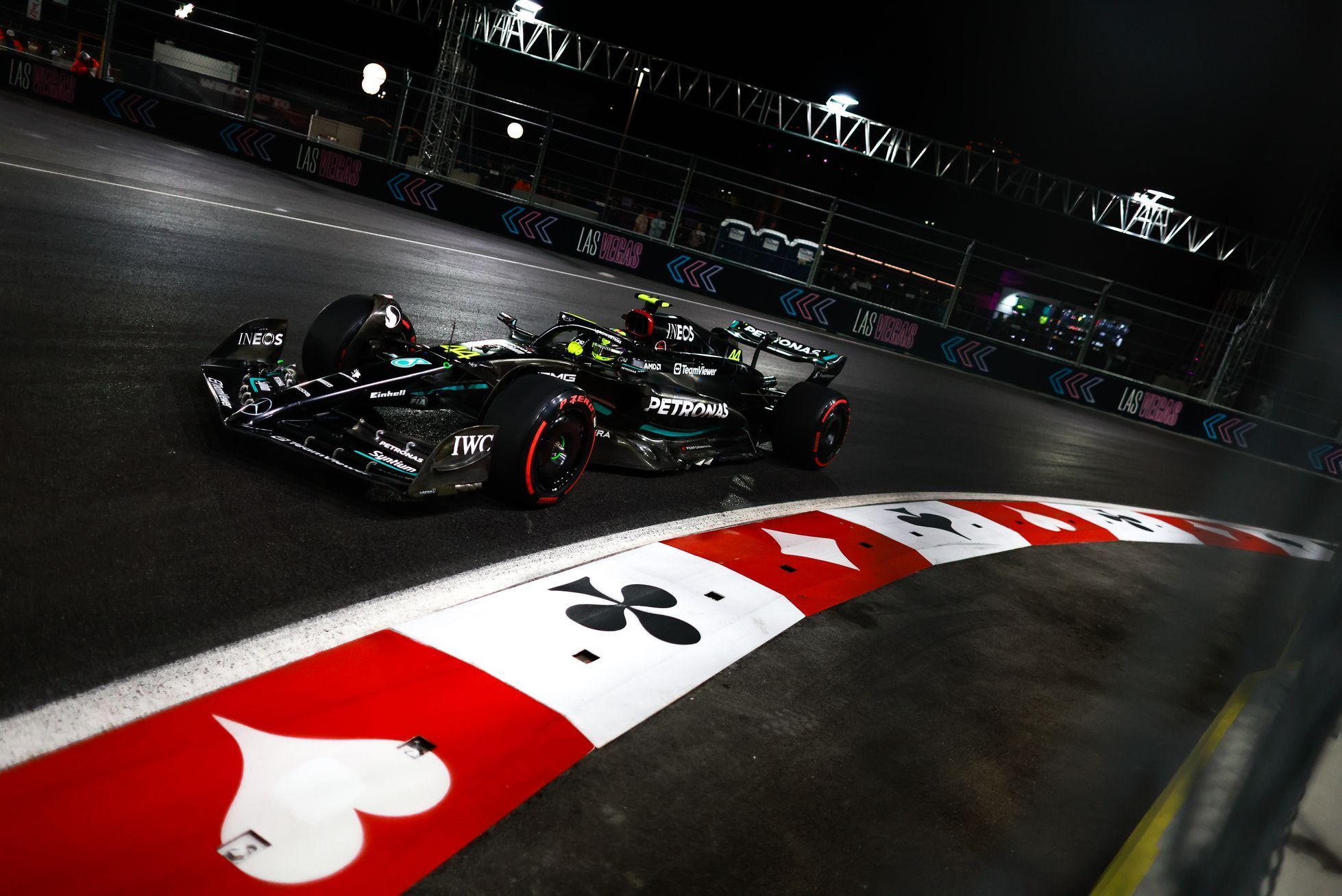 F1, VC Las Vegas 2023: Lewis Hamilton, Mercedes