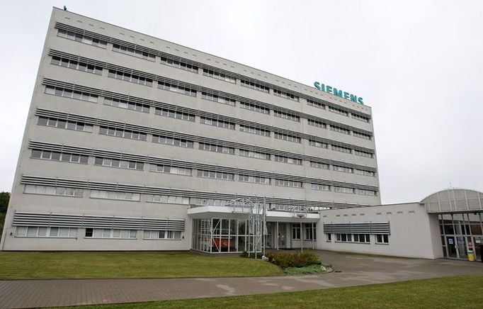 Budova továrny Siemens v Praze - Zličín.