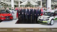 Fabia R5 vychází z nového sériového vozu Škoda Fabia a je nástupcem vozu Fabia S2000, který vešel do historie Škoda Motorsport jako nejúspěšnější soutěžní vůz její 114leté historie s téměř 50 vybojovanými tituly po celém světě.