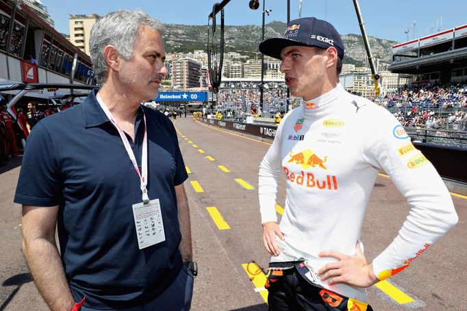 F1, VC Monaka 2017: José Mourinho a Max Verstappen