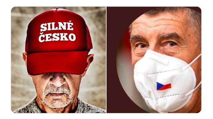 Babiš kšiltovka DVTV