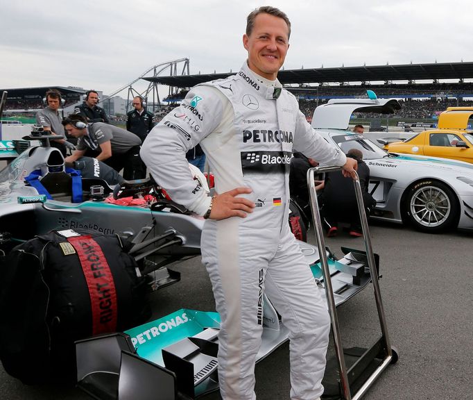 Michael Schumacher na Nordschleife, formule 1 Mercedes