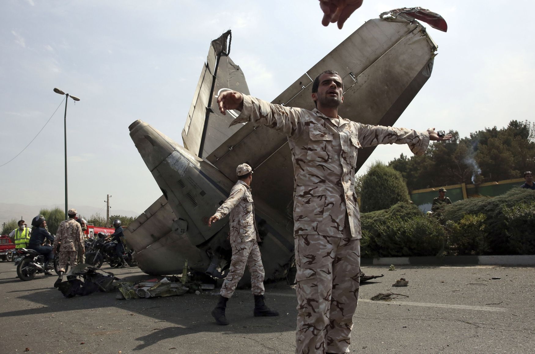 Havárie letadla Teherán Írán 2014