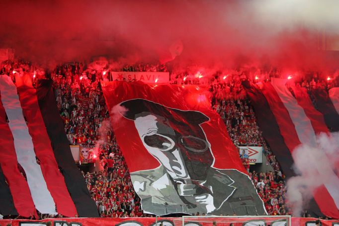 SL, Slavia-Sparta: choreo Slavie