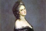 Toto není fotografie, ale obraz, který ukazuje, jak Virginii Oldoiniovou vnímali její současníci - tedy jako nejkrásnější ženu té doby. Portrét namaloval Michele Gordigiani v roce 1862, kdy jí bylo 25 let.
