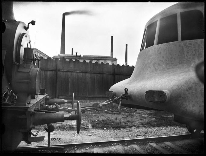 Archivní snímek z období (1934-1936) vývoje a výroby motorového vozu M 290.0, který je rovněž znám pod označením „Slovenská strela“.