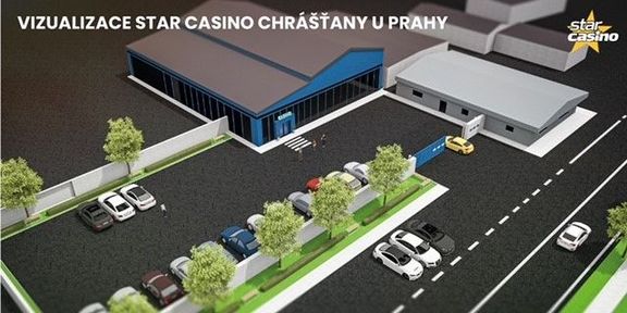 Vizualizace Star Casino Chrášťany.