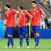 MS 2014, Brazílie-Chile: smutní hráči Chile