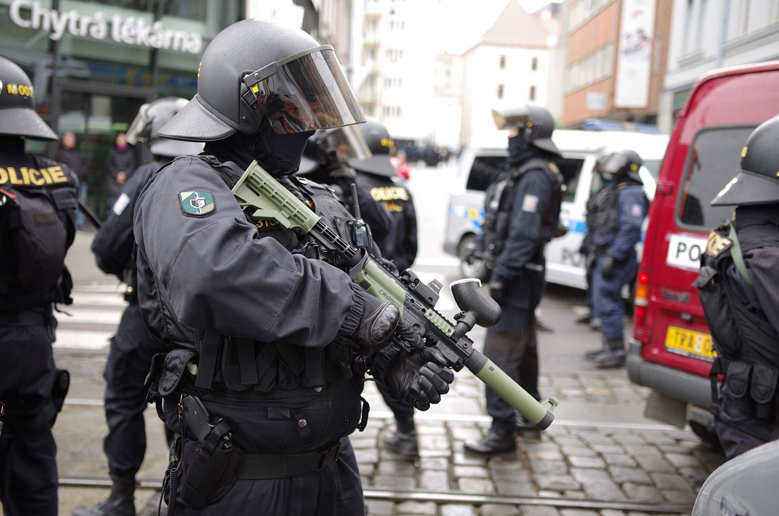 Brno blokuje pochod neonacistů