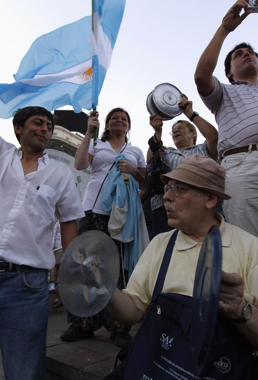 Foto: Proti argentinské prezidentce vytáhly do ulic statisíce lidí