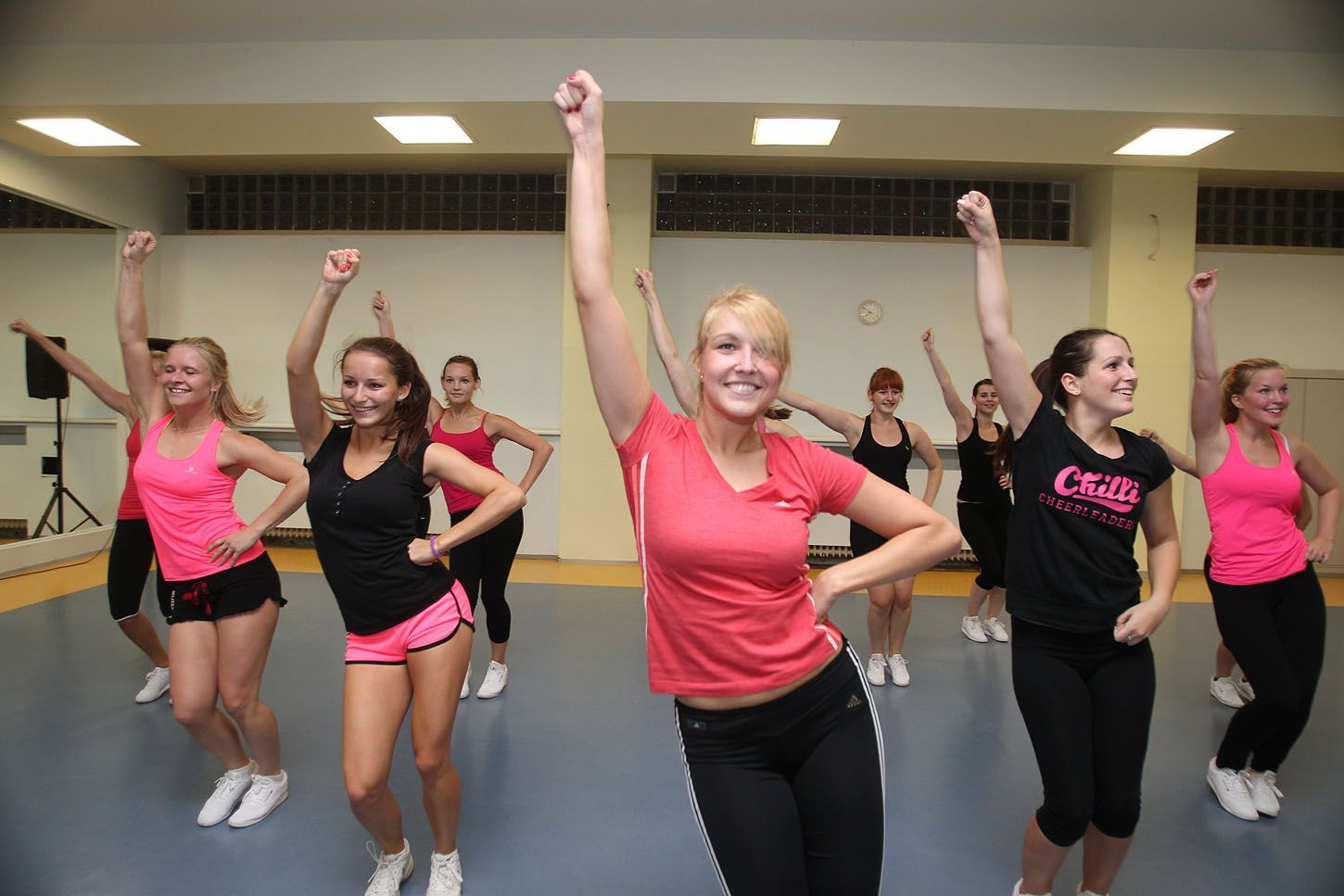 Konkurz na roztleskávačky Chilli Cheerleaders