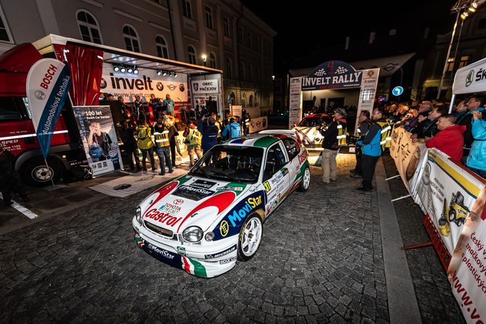 Jiří Jirovec v Toyotě Corolla WRC na Rallye Pačejov 2021