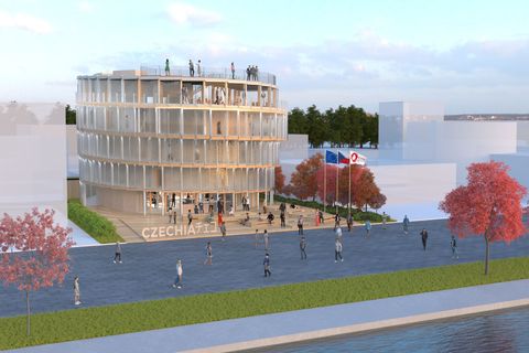 Český pavilon pro Expo Ósaka v roce 2025