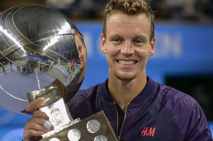 Tomáš Berdych ovládl turnaj ve Stockholmu