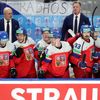 Češi slaví vítězství ve čtvrtfinále MS 2024 Česko - USA
