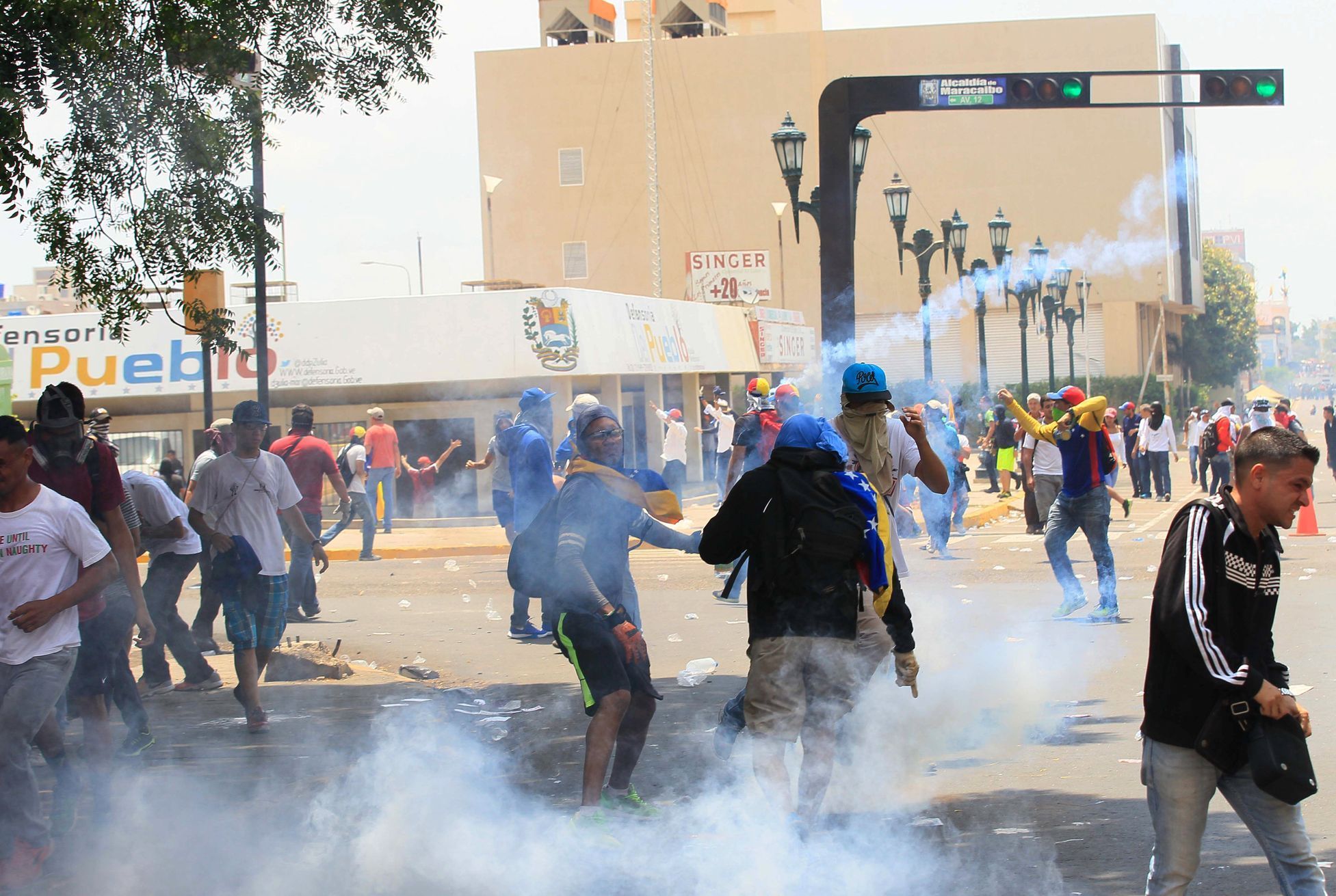 Protesty ve Venezuele