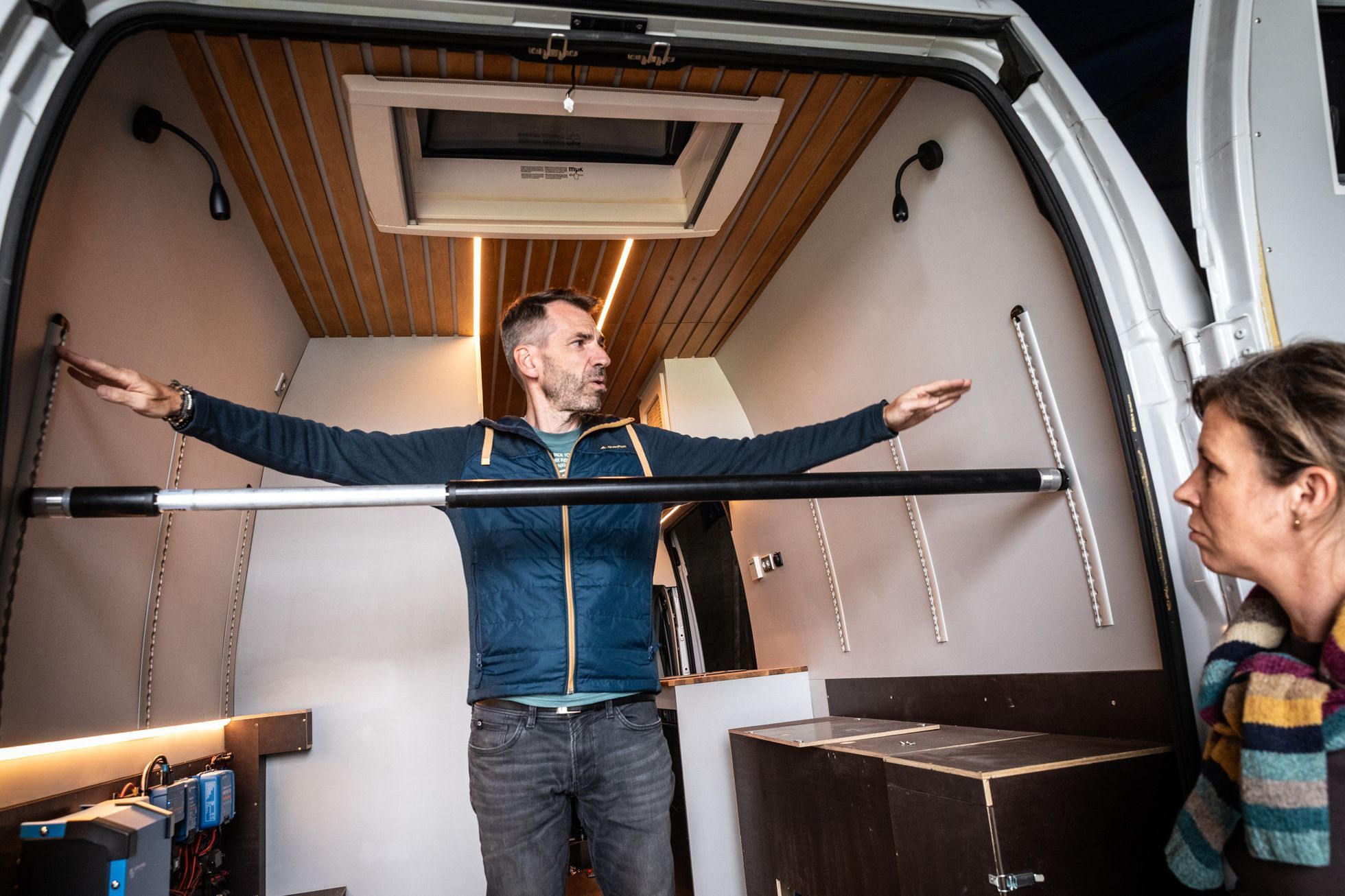 rychtaříková, rychtařík, obytná auta, nomádi, cestování, dodávka