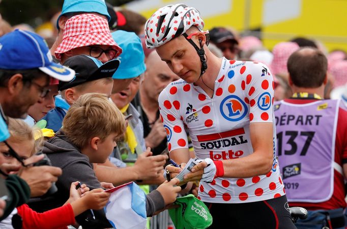 6. etapa Tour 2019: Vedoucí vrchař Tim Wellens