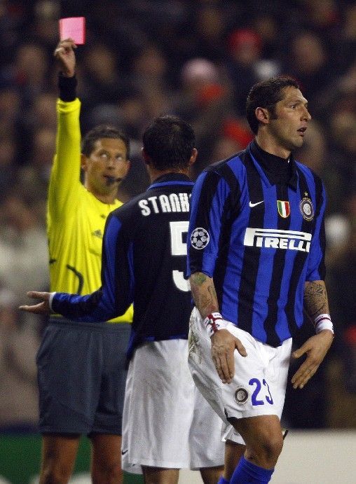 Liverpool - Inter Milán: Materazzi, De Bleeckere