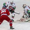 Hokej, KHL, Lev Praha - Kazaň: Niko Kapanen - Jevgenij Medvěděv (82) a Konstantin Barulin