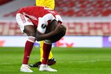 Bukayo Saka ve čtvrtfinále EL Arsenal - Slavia