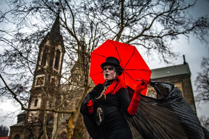 Karlínský masopust objektivem fotografa Richarda Horáka