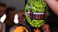 Lando Norris, McLaren v kvalifikaci na VC Španělska F1 2025