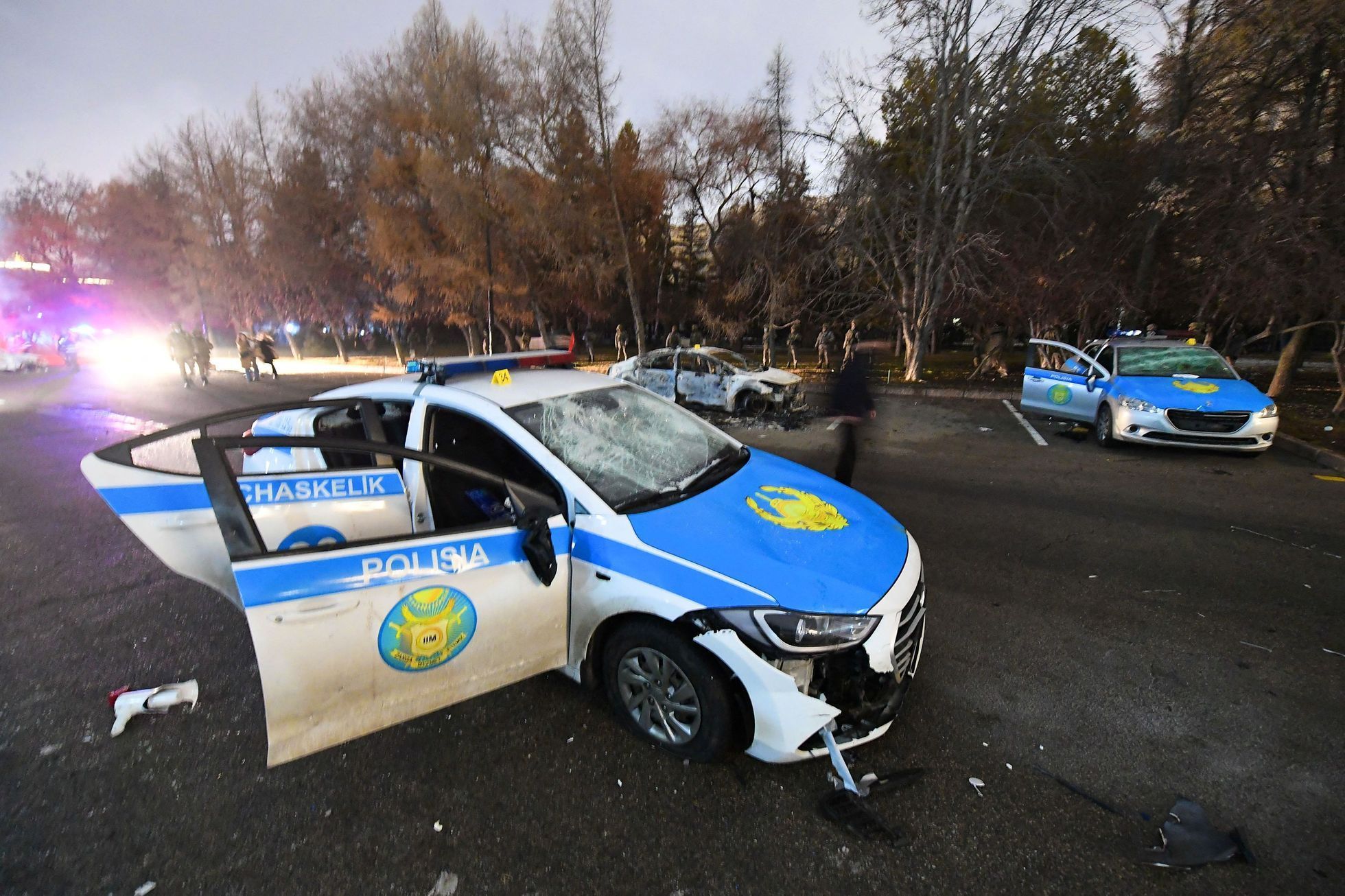 Protesty v Kazachstánu