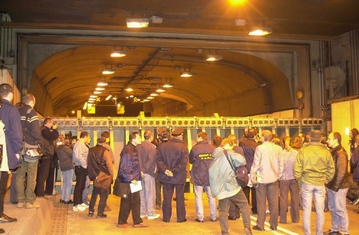Strahovský tunel, Praha, doprava, stavba, tunel, historie, výročí
