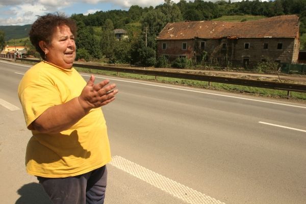 Handlová - povodeň