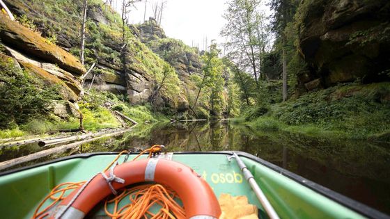 Přijeli i ze Španělska či Indie. Edmundovou soutěskou po požáru projeli první turisté
