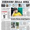 Fotbal - Titulní strany novin - Itálie: Corriere della Sera