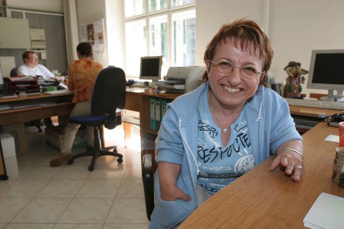 Laureátka ceny Výboru dobré vůle Lenka Hegrová