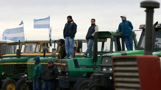 Protesty v Argentině