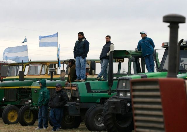 Protesty v Argentině