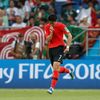 Zklamaný Son Hung-min v zápase Jižní Korea - Mexiko na MS 2018