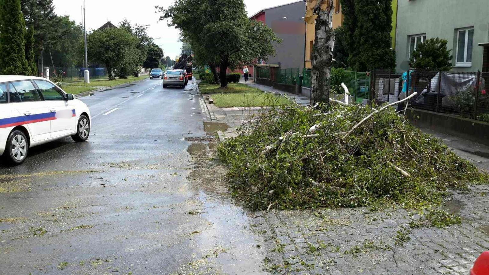 Hasiči v Jihomoravském kraji odstraňovali následky bouřky