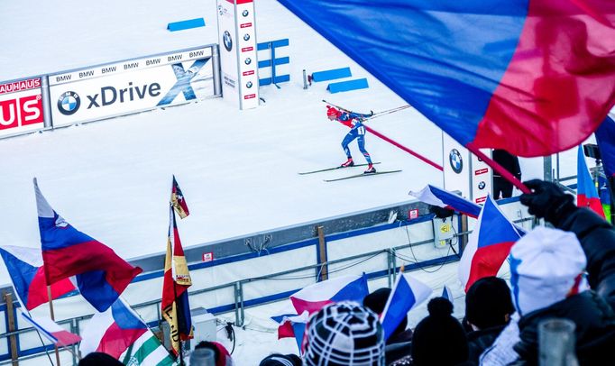 Biatlon, SP NMNM,sprint M: Ondřej Moravec