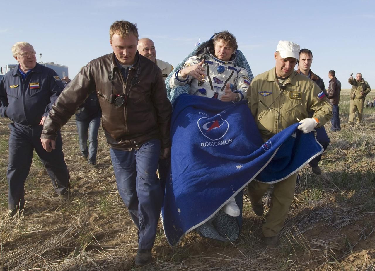 Návrat kosmonautů z ISS 17. září