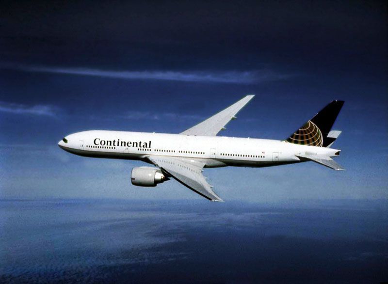 Continental Airlines: Boeing 777
