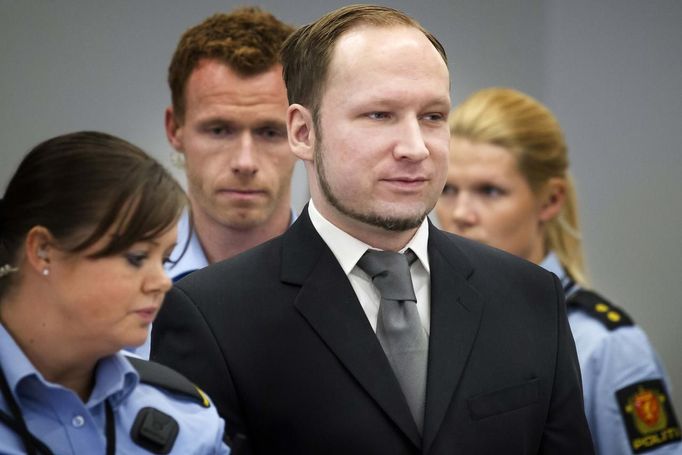 Breivik u soudu - 3. 5. 2012