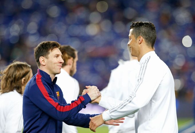 Lionel Messi a Cristiano Ronaldo.