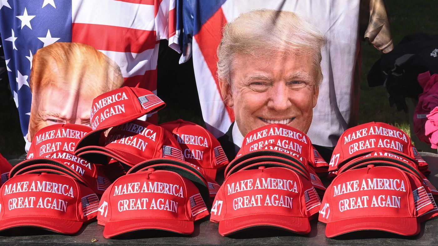 Donald Trump, MAGA, basebalová čepice