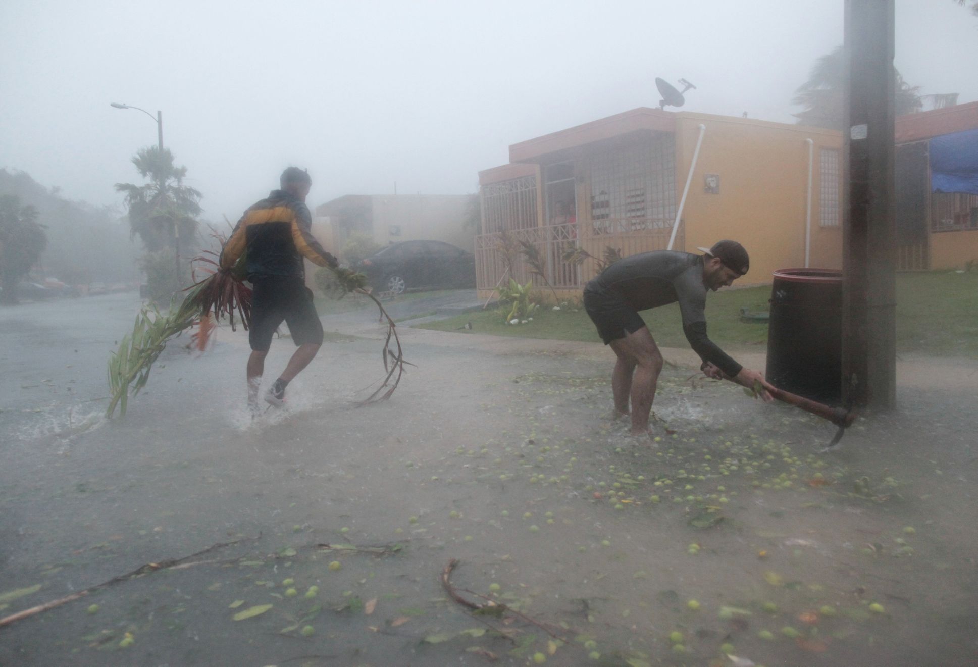 Hurikán Irma, září 2017, Portoriko