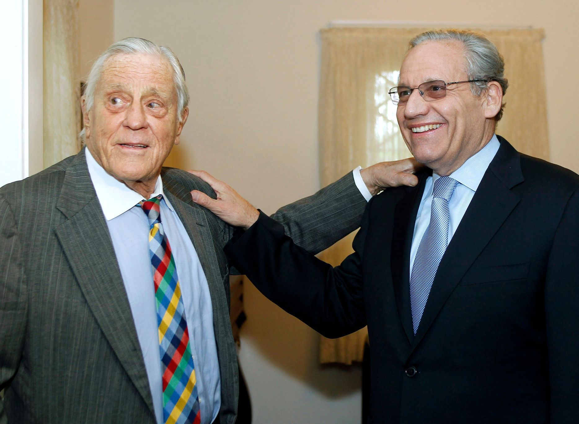 Ben Bradlee a Bob Woodward