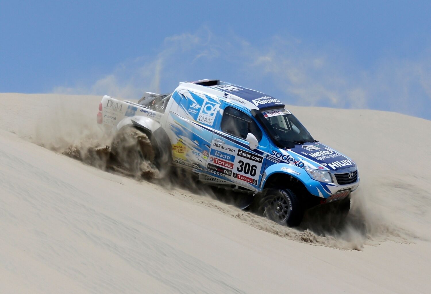 Rallye Dakar, 2. etapa: Lucio Ezquiel Alvarez, Toyota